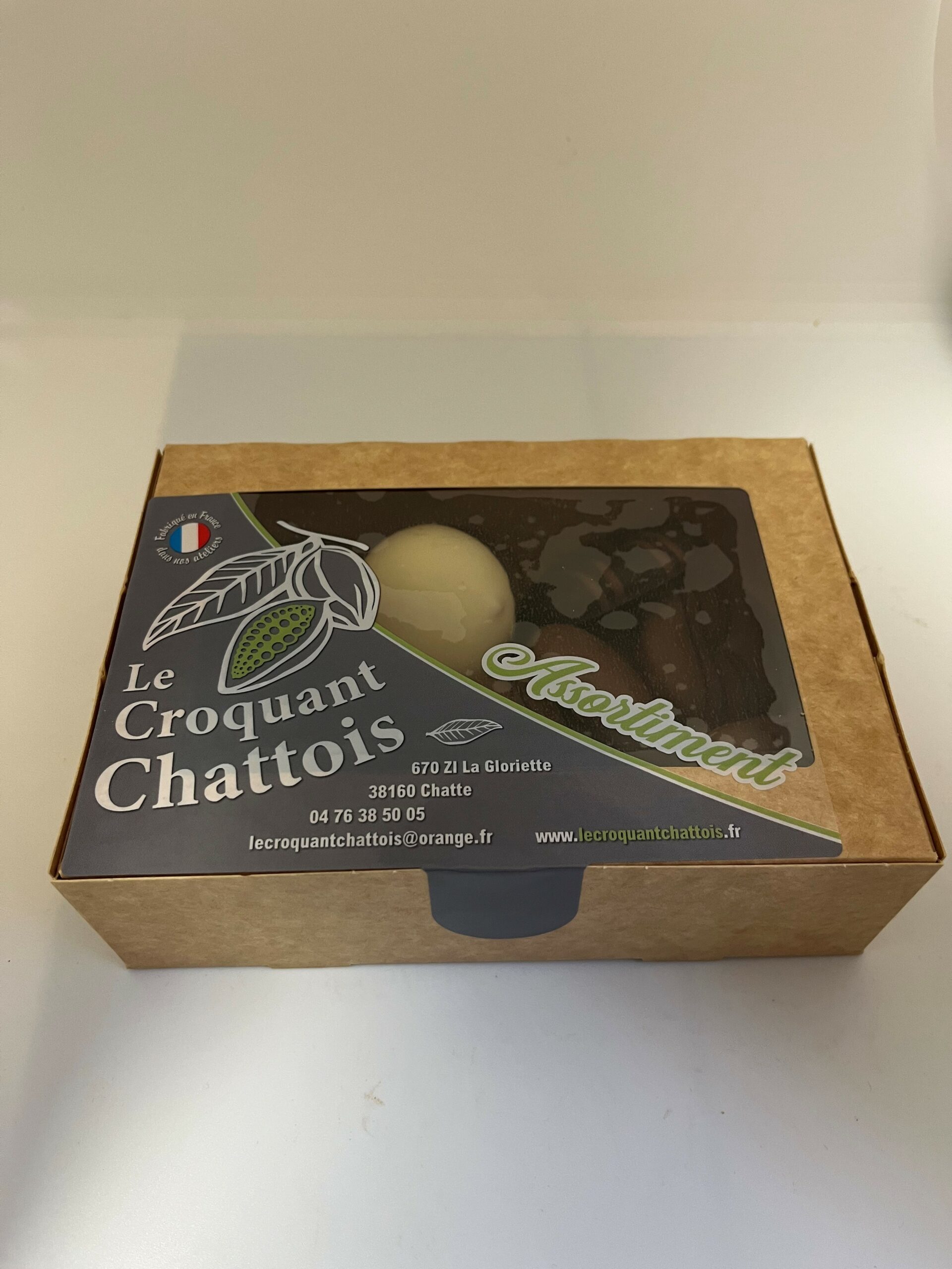 Assortiment de chocolats 500gr - Le Croquant Chattois